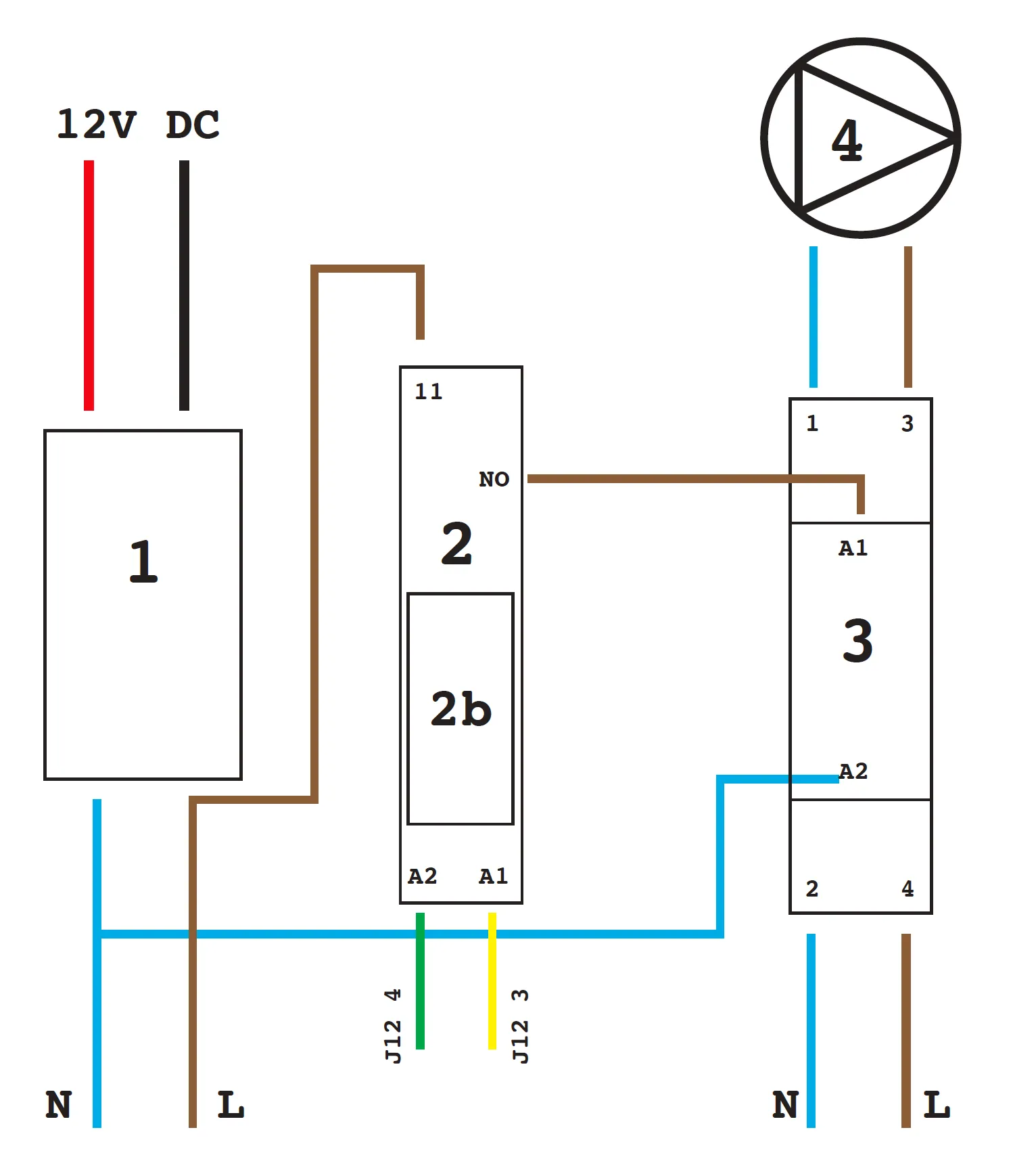 240V AC Proposed Wiring