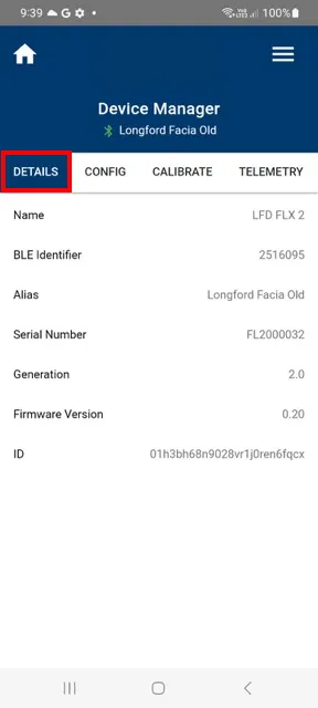 Details Screen