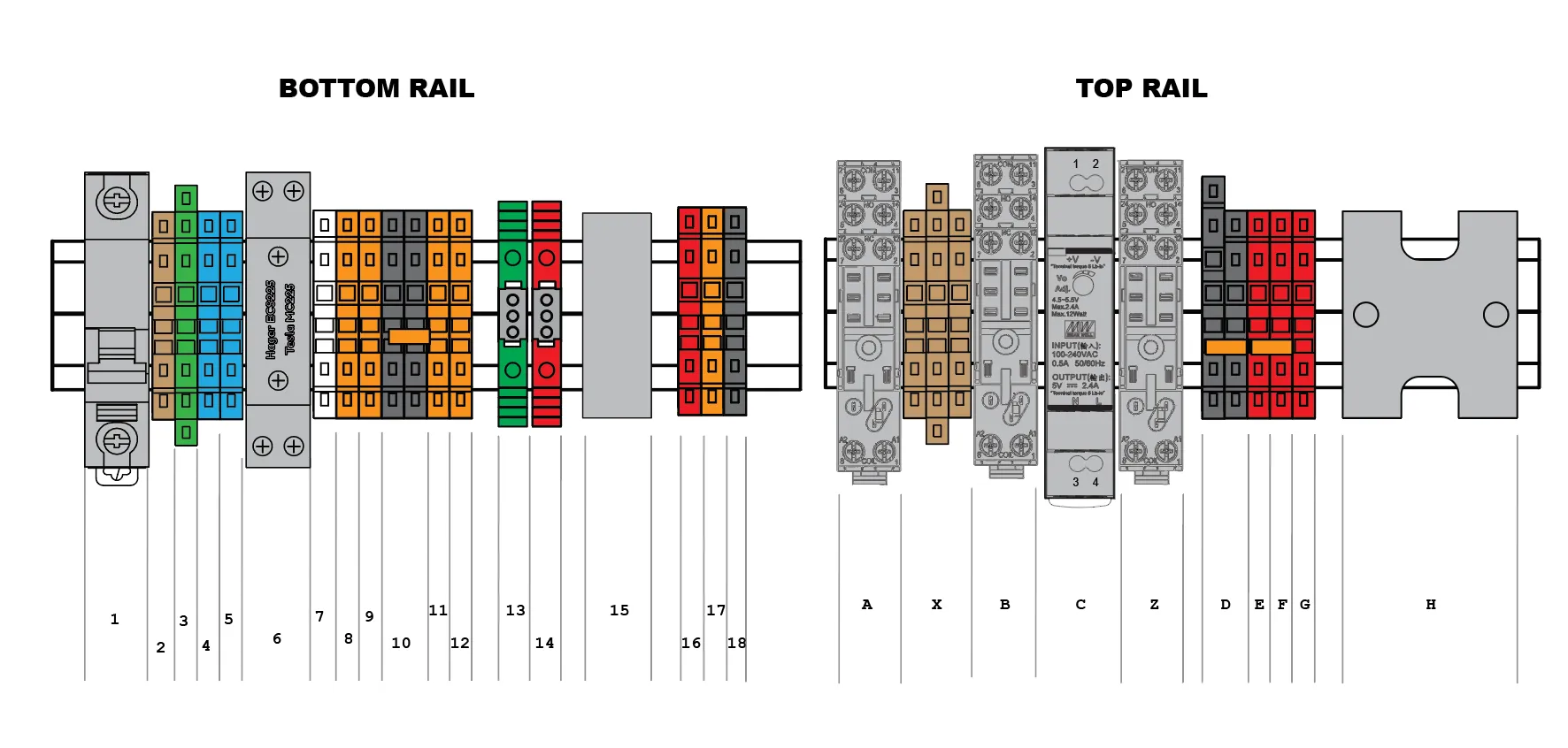 240V AC Wiring Detail