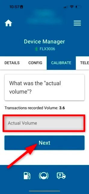 CAL Enter Actual 