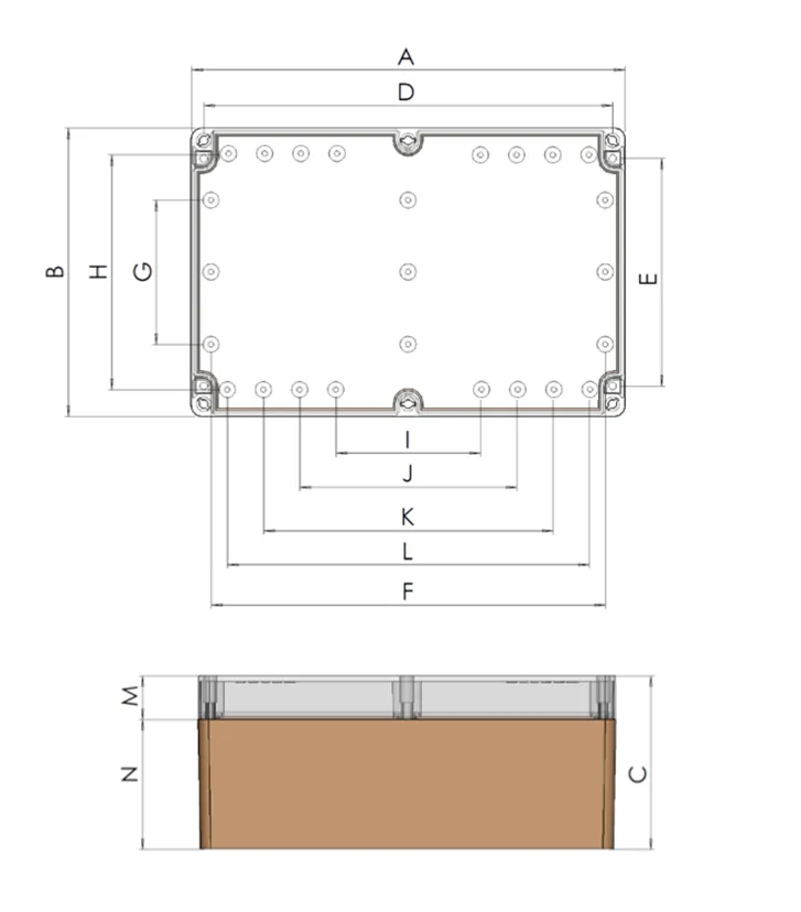 Facia Enclosure Drawing
