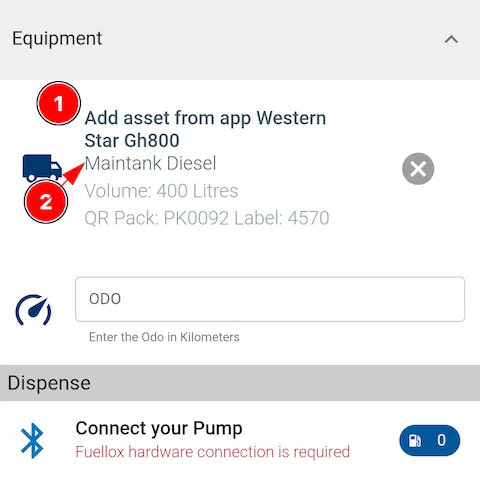 Fuellox mobile qr selected